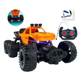 Carrinho Controle Remoto 6 Rodas Wheeled Recarrega Ninho Boy