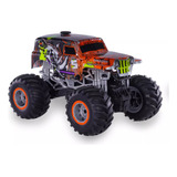 Carrinho Controle Remoto Bateria Big Monster Fumaça Luzes
