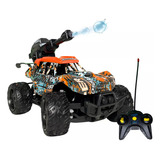 Carrinho Controle Remoto Cross Xniper Atira Bolinhas De Gel