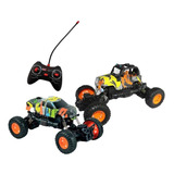 Carrinho Controle Remoto Jipe Off Road 2 Motores Max Road Cor Colorido Personagem Pickup