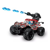 Carrinho Controle Remoto Xniper Cros Lança Bolinha Polibrinq