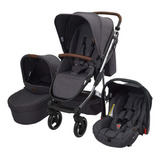 Carrinho De Bebê Abc Design Como 4 Linha Diamond Asphalt