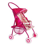 Carrinho De Bebe Brinquedo Rosa Ideal P Boneca Reborn Alive