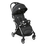 Carrinho De Bebê De Paseio Chicco Juvenile Goody Graphite Com Chassi De Cor Prateado