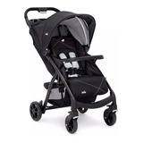 Carrinho De Bebê De Paseio Joie Muze Universal Black Com Chassi De Cor Preto