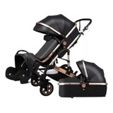 Carrinho De Bebe Europeu 3 Em 1 Moisés Berço Bebe Conforto