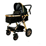 Carrinho De Bebê Golden Club Baby Preto