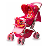 Carrinho De Bebê Jumbobaby Modelo Aimirim Cor Rosa