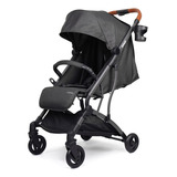 Carrinho De Bebê Lucca Infanti Cor Preto Chassi Preto