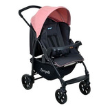 Carrinho De Bebê Passeio Burigotto Ecco 4 Rodas 4 Posições Ecco Cor Rosa