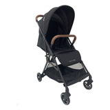 Carrinho De Bebê Passeio Compacto Zurich Preto E Marrom Premium Baby Ppb9cbe 032