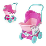 Carrinho De Boneca Bebê Cotiplás Coleção Ninos Branco