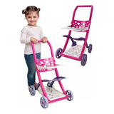 Carrinho De Boneca Infantil Bebê Passeio Infantil Menina