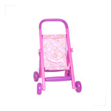 Carrinho De Boneca Infantil Passeio Rosa Bebê Reborn Menina