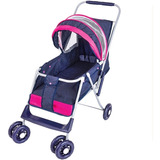 Carrinho De Boneca Milano Bebe Reborn Azul P Boneca Grande