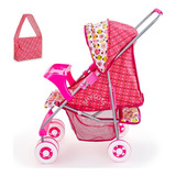Carrinho De Boneca Milano Reborn Brinde