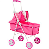 Carrinho De Boneca Reborn Berço Shine Princess 1604