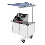 Carrinho De Branco Tapioca Com Toldo Cefaz