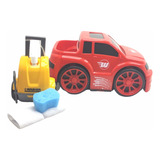Carrinho De Brinquedo Caminhonete Pick up Wash Garage Oferta