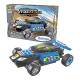 Carrinho De Brinquedo Corrida Blocos De Montar 60 Peças