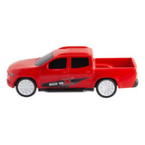 Carrinho De Brinquedo Infantil Pick Upx Caminhonete Vermelho