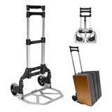 Carrinho De Carga De Mão Multiuso Dobrável Artiko Fort 75kg Com Corda