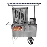 Carrinho De Churrasco Grego Cefaz Inox