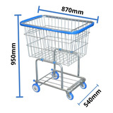 Carrinho De Compras Para Condomínio 140 Lts Rio De Janeiro