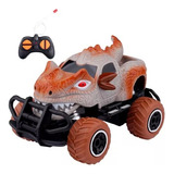 Carrinho De Controle Remoto Dinossauro Monster Big Foot 4x4