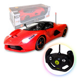 Carrinho De Controle Remoto Ferrari Bateria Recarregável