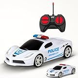 Carrinho De Controle Remoto Policia Brinquedo Super Carro De Policia 7 Funções