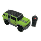 Carrinho De Controle Remoto Red Shark Verde Candide