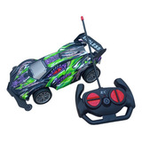 Carrinho De Controle Remoto Turbo Dino 7 Funções Escala 1 16 Cor Verde