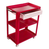 Carrinho De Ferramentas Com 1 Gaveta Cs 02 Vermelho Fercar