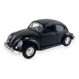Carrinho De Ferro Fusca 1 32 Miniatura Coleção Preto