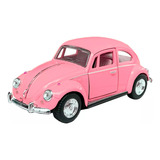 Carrinho De Ferro Metal Fusca Clássico Miniatura Coleção