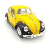 Carrinho De Ferro Miniatura Fusca Beetle Clássico 1967 1 24