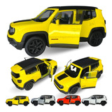 Carrinho De Ferro Miniatura Jeep Renegade