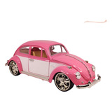 Carrinho De Ferro Volkswagen Fusca Herbie 23cm 1 18