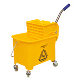 Carrinho De Limpeza Balde Espremedor De Agua Compacto 20lt