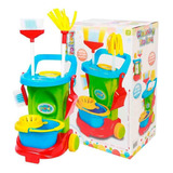 Carrinho De Limpeza Maral 1098 Kit Completo 65cm