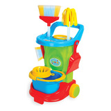 Carrinho De Limpeza Mope Cleaning Trolley