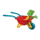Carrinho De Mão Big Carriola Praia C Acessorios Magic Toys