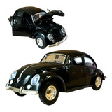 Carrinho De Metal Fusca Abre Porta Capô Flexão Presente Top