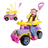 Carrinho De Passeio Infantil Empurrador Criança Bebe Andador