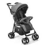 Carrinho De Passeio P Bebê Flick Até 15kgs Cinza Multikids