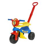 Carrinho De Passeio pedal Infantil Triciclo Kemotoca Babydog