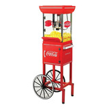 Carrinho De Pipoca Pipoqueira Elétrica Premium Coca Cola220v