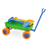 Carrinho De Praia Beach Play Usual Brinquedos