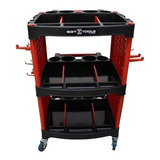 Carrinho Detailer Mecânico 3 Prateleiras Red shine Sigma